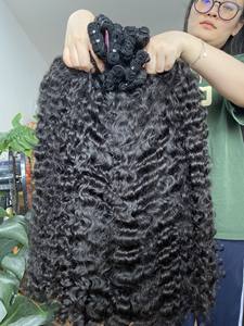 Extension bumrese de cheveux humains bruts cambodgiens non transformés 100% - Product Image 3