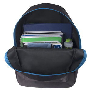 Wholesale Fashion <b>Waterproof</b> Polyester Solid Color Custom <b>School</b> <b>Backpack</b> Lightweight Durable Large Capacity Unisex Adult - Product Image 5