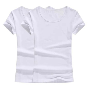 Camisetas de Cuello Redondo para Mujer, Ecológicas, de Algodón Suave, Informales, Cómodas, Transpirables, de Secado Rápido, para Uso Diario, Viajes de Verano y la Calle - Product Image 4