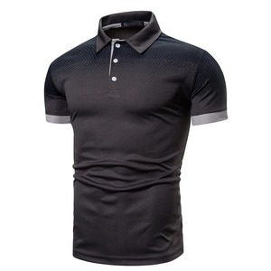 Camiseta de Golf de Secado Rápido de Alta Calidad para Hombre, Marca Personalizada, Color Sólido, Lisa, para Polo, Corte Holgado, Talla Grande, Suministro de Fábrica, en Blanco - Product Image 4