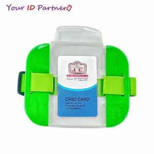 Bracelet réfléchissant en PVC AC025, porte-carte d'identité - Product Image 1