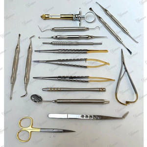 Juego de Instrumentos de Acero Inoxidable, Manual, Certificado CE, Reutilizable, Profesional, Kits de Microcirugía Oral Dental - Product Image 1