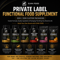 Elma Food Global Supplementenfabrikant OEM Vitamine C Tabletten Halal GMP HACCP FDA Geregistreerde Fabriek Vitamine C Supplement