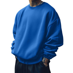 Sudadera Extra Grande Premium para Hombre, Mezcla de Algodón y Poliéster, Corte Holgado, Estilo Urbano, Sudadera Personalizada para Hombre para Usar en Invierno - Product Image 1