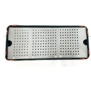 Boîte de rangement vide pour vis de traumatologie dentaire maxillo-faciale de qualité supérieure, en aluminium, kit de rangement pour instruments chirurgicaux vétérinaires en acier inoxydable, certifié CE - Product Image 2