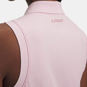 Polo sin mangas moderno para mujer UA Drive Johnny Collar de marca privada, transpirable, de secado rápido y elástico. - Product Image 4