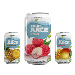 330ml Healthy Halal Sterilized Customizable Private Label Pineapple <b>Guava</b> Flavors Soft <b>Drink</b> Fruit Vegetable Juice NFC 100% Pure - Product Image 1