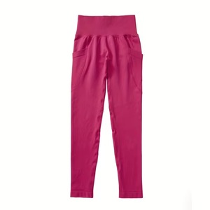 Women 2 Pcs <b>Workout</b> Set Strappy Braided Back Sports Bra and High Waist Scrunch Butt <b>Leggings</b> <b>with</b> Side <b>Pockets</b> Activewear Suit - Product Image 6