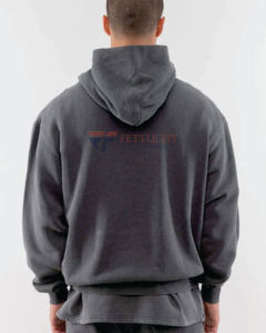 เสื้อฮู้ดดี้สตรีทแวร์หรูหราแบบ OEM ผ้าฟลีซหนา 430 GSM ทรงปกติ สกรีนโลโก้ตามสั่ง ผลิตในอเมริกา สำหรับแบรนด์ต่างๆ - Product Image 5