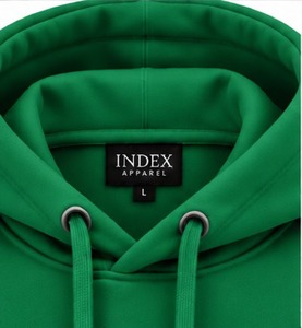 Sudadera con Capucha Personalizada con Gráficos, Estilo Urbano, Talla Grande, para Hombre, Color Verde, Corte Regular - Product Image 4