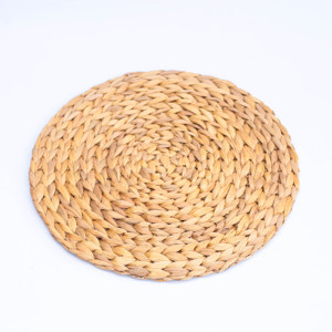Mixed Color Woven Bamboo <b>Mat</b> Natural Eco-Friendly Bohemian Style Floor <b>Mat</b> 10mm Thickness - Product Image 3