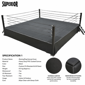 Lona Profesional Personalizada de Alta Calidad para Ring de Boxeo, Antideslizante, de Algodón Resistente, para Rings de MMA y Boxeo - Product Image 1