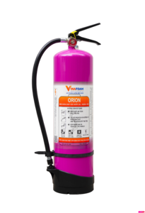 Extintor de Incendios Multiusos a Base de Agua ORION de 6 Litros, Exclusivo para Incendios de Baterías de Litio e Incendios A-B-C Vinafoam - Product Image 1