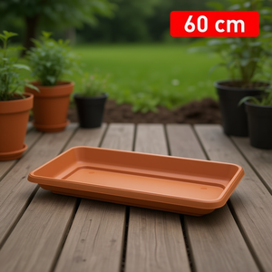 Socle de pot de fleurs en plastique de 60 cm, plateau pour pot de fleurs - Product Image 3