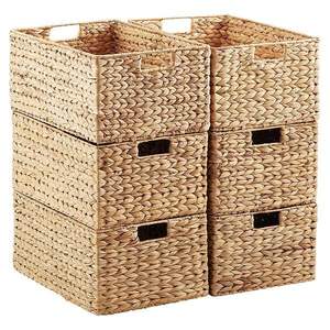 Vente en gros et prête à l'exportation | OEM/ODM accepté | Panier en bambou naturel pour l'organisation de la maison | Durable et durable - Product Image 1
