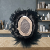 Prothèse capillaire courte à base Mono & PU, densité 100%, 100% cheveux humains, Taz Hair BD, Prothèse capillaire Lace Front en cheveux humains, Cheveux indiens Remy