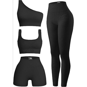 Nouveaux Ensembles de Yoga et Fitness de Haute Qualité pour Femmes : Leggings Scrunch Butt et Tenues de Sport pour la Course et la Gym - Product Image 1