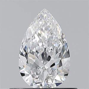 Diamant de laboratoire certifié IGI, taille poire, 1-4 carats, CVD HPHT, couleur D-G, clarté VVS-VS, pierre synthétique en vrac pour la vente en gros - Product Image 4