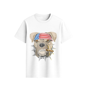 Servicio OEM, Camiseta de Algodón con Estampado Gráfico para Hombre, Cuello Redondo, Manga Corta, Estilo Casual, Camiseta Moderna para Hombre de BD - Product Image 1