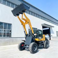 Chinesische Produkte Mini-Radlader Multifunktionaler Dieselmotor 1,5-Tonnen-Frontradlader