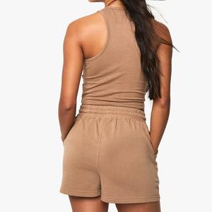 Tops Deportivos Ligeros y Cómodos, Tops Cortos sin Mangas para Gimnasio, Blusa sin Mangas para Mujer, Alta Calidad, Hecho en Pakistán, OEM - Product Image 3