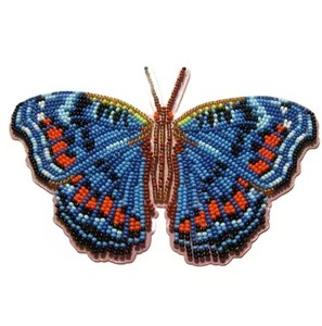Handmade Seed Beads Beaded Floral Art Brooch Jewelry Premium Seed Beads Embroidery Fashion Brooch <b>Accessory</b> - Product Image 1