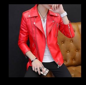 Latest Design <b>Men</b> <b>Leather</b> <b>Jacket</b> High Quality Breathable Comfortable <b>Leather</b> <b>Jackets</b> Hot Selling <b>Men</b> <b>Leather</b> <b>Jacket</b> - Product Image 3