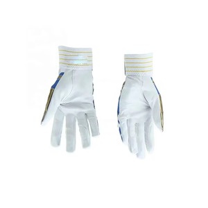 Gants de baseball en cuir personnalisés de qualité professionnelle, imperméables, avec sangle de poignet réglable, respirants, séchage rapide, protection des mains pour - Product Image 4