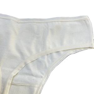 Nouveaux strings 100% coton biologique et élasthanne, motif uni, respirants et fins pour femmes, emballage en boîte carton, fabricant vietnamien, taille - Product Image 5