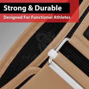 Cinturón de levantamiento de pesas de nailon de calidad premium para entrenamiento de fuerza y uso en el gimnasio - Product Image 4