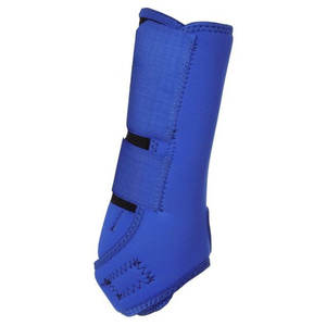 Botas de Medicina Deportiva Ajustables de Neopreno y Cuero para Equitación, Protección de Alta Calidad para Caballos - Product Image 1