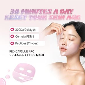 [APOTHE] RejuveGlow Mascarilla Facial Reafirmante con Péptidos de Colágeno y PDRN 34g*4 Unidades, Antienvejecimiento, Antiarrugas, Revitalizante e Hidratante para la Piel - Product Image 2