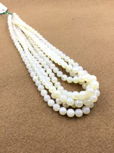 Cuentas de ónix natural recubiertas para la elaboración de joyería fina, collar de piedras preciosas - Product Image 3