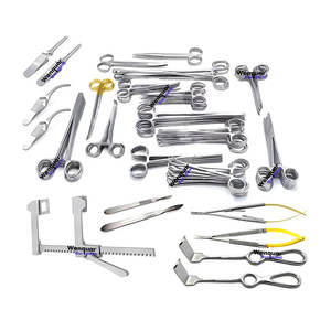 Juego de Instrumentos para Cirugía Cardíaca de 117 Piezas, Kit Completo de Instrumentos Quirúrgicos de Cardiología Fabricado por Wenquar Tools - Product Image 1