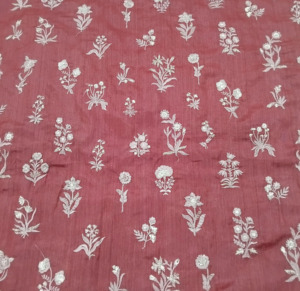 High Quality Malty Embroidery Fabric Polyester Georgette Mesh Lace Fabric for Bridal Wear <b>Home</b> <b>Textile</b> and Garments - Product Image 1