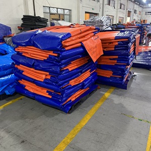 Lona de Polietileno Azul/Naranja, Impermeable, Resistente y Duradera - Opciones de Color y Tamaño Personalizadas para Uso de Gran Capacidad - Product Image 2