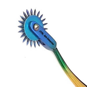 <b>Wartenberg</b> Pinwheel Fetish Nerve Play Stainless Steel <b>Wartenberg</b> <b>Wheel</b> for Neurologists Comprehensive - Product Image 2