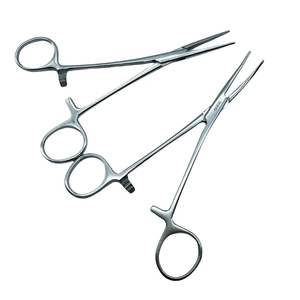Manual Steel Surgical Forceps, Good Selling With Own Logo Medical Surgical Instrument Locking Clamp Hand Tool Mosquito Forceps - Product Image 1