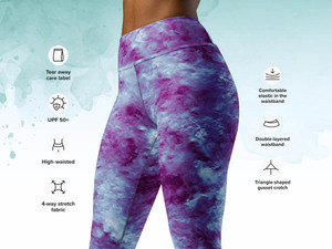 Ensemble de yoga sans couture 2 pièces tie-dye grande taille personnalisé pour femme : soutien-gorge de sport dos nu et leggings push-up pour la gym et le fitness - Product Image 5