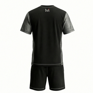 Tenue de football moderne MALUZA INDUSTRIES, ensemble de maillot de foot respirant, grande taille, imprimé, 100% polyester, protection UV - Product Image 3