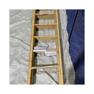 Wholesale Natural Bamboo <b>Ladder</b> Home Decor Leaning <b>Ladder</b> Rack for Towels Blankets Clothes Storage Bedroom Bathroom - Product Image 1