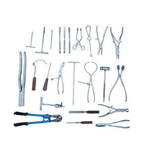 Ensemble d'instruments chirurgicaux orthopédiques, outils de chirurgie osseuse vétérinaire, acier inoxydable de qualité médicale, réutilisables, prix de gros, OEM - Product Image 3