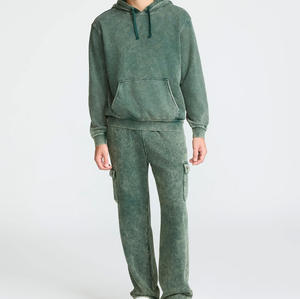 Sudadera con Capucha Unisex de Alta Calidad, 100% Algodón, Forro Polar para Invierno, con Bolsillo, Diseño Personalizable para Bordado, Ecológica, 430g - Product Image 4