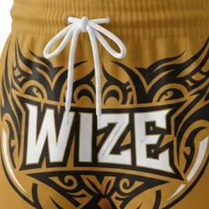 Wholesale Hip Hop Screen <b>Printing</b> Boxing <b>Shorts</b> with Custom Embroidery Anti-Wrinkle <b>Leopard</b> Pattern for Boxing - Product Image 4