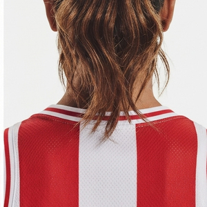 Camiseta de baloncesto de malla para mujer, sublimación, ropa deportiva, camisetas de baloncesto de malla para mujer, camiseta de baloncesto con cuello redondo para mujer - Product Image 5