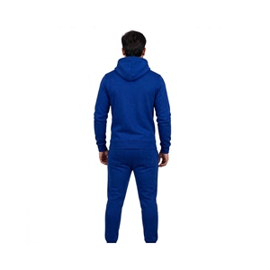 Ensemble complet de survêtement Shan Apparel pour filles, col roulé bleu, respirant, 100% polyester, couleur unie, sweat-shirt et pantalon de jogging, coupe classique - Product Image 3