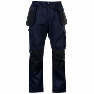 Pantalones de trabajo tipo cargo para hombre, duraderos, transpirables, económicos, de cintura alta, 100% algodón, transpirables, personalizables, con múltiples bolsillos. - Product Image 3