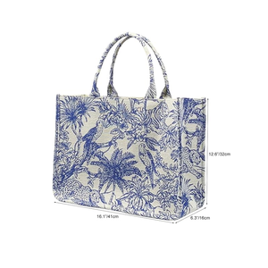 Sac à main en jute élégant et écologique avec poignées durables, sac de courses réutilisable pour un usage quotidien - Product Image 5