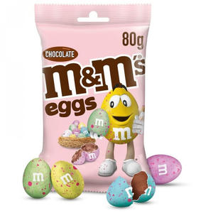 Vente en gros de délicieuses fèves de chocolat au lait M&M'S, bonbons au chocolat et beurre de cacahuète, chocolat au lait 80G - Product Image 1