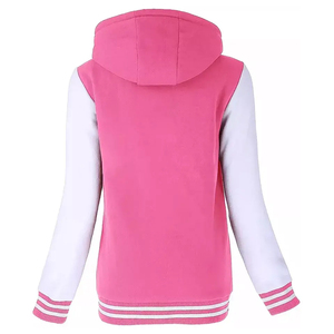 Trendy Streetwear Patch Varsity Jacket Oversized Letterman Baseball Jacket with For Unisex Women's Jackets - Product Image 2